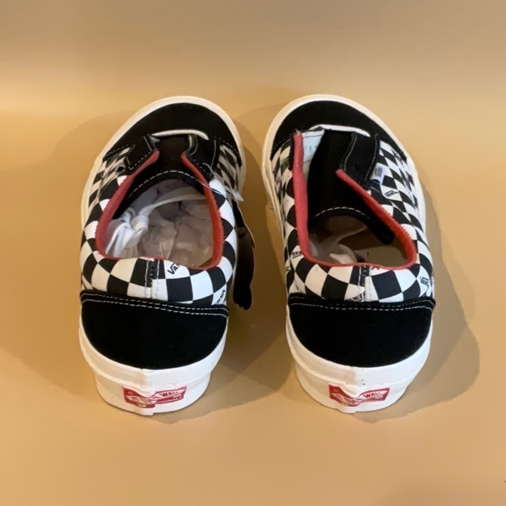 VANS VAULT OLD SKOOL NS OG LX (SUEDE/ CANVAS) Checkerboard - Picture 5 of 8